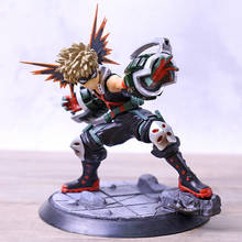 Figura de acción de My Hero de Bakugou Katsuki, modelo de batalla en PVC de Kacchan, juguetes de modelo de Baku no hero Academia 2024 - compra barato