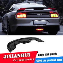 Para mustang spoiler 2015-2020 ford mustang gt500 gt350 spoiler gdk abs material plástico asa traseira do carro cor spoiler traseiro 2024 - compre barato