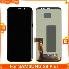 LCD For Samsung Galaxy S8 plus G955 G955f Touch Screen Digitizer LCD Display Super AMOLED No Frame 100%Tested 2024 - buy cheap