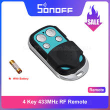 Itead Sonoff RF 433 Wireless 4 Button Remote Control For Sonoff RF Bridge Slamper 4CH Pro R2 Electric Remote Key Fob Controller 2024 - buy cheap