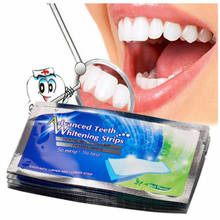 Advanced Teeth Whitening Strips Stain Removal for Oral Hygiene Clean Double Elastic Dental Bleaching Strip 2024 - buy cheap