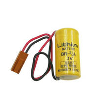 Original New BR-2/3A 3V 1200mAH BR2/3A PLC Industrial Lithium Battery with Plug For Panasonic FANUC CNC BR2/3AE2P Batteries 2024 - buy cheap