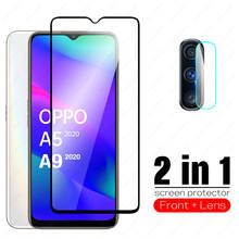 Película de vidro temperado para oppo, película protetora completa de tela para a5 a9 a 5 9 2020 e oppo realme 5 5i i i 2024 - compre barato