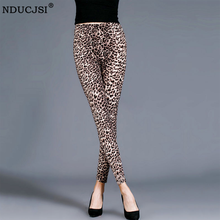 NDUCJSI Fitness Leggings Women Sexy Leopard Leggins Gym Stretch Sports Pant Printed Push Up Workout Jeggings 2024 - buy cheap