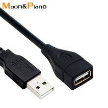 Cabo extensor de usb 2.0 para smart tv, ps4, cabo de extensão de dados de velocidade macho para fêmea de 0.5m 1m 1.5m 3m 5m 2024 - compre barato