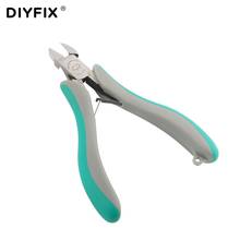 DIYFIX 5" Diagonal Pliers DIY Electronic Wire Cutting Hand Tool  Soft Copper Cutter Wire Stripper Repair Tool 2024 - buy cheap