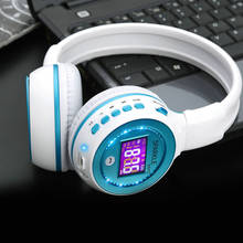 B570 беспроводные Bluetooth наушники складные шлем Аудио наушники Handsfree стерео Бас Hifi гарнитура с микрофоном Поддержка TF карты 2024 - купить недорого