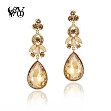 VEYO Classic Crystal Drop Earrings Vintage Party Dangle Earrings Jewelry For Women Gift Wholesale 2024 - buy cheap