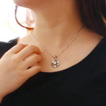 Ожерелье из стерлингового серебра 925 пробы, женское геометрическое ожерелье с подвеской из серебра 925 пробы, аксессуары для ювелирных изделий 2024 - купить недорого