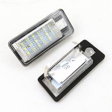 1 Pair Car LED License Number Plate Light 12V Led Lamp Canbus No Error For A4 S4 B6 B7 A6 S6 C6 A3 S3 A8 S8 D3 Rs4 Rs6 Avant Q7 2024 - buy cheap