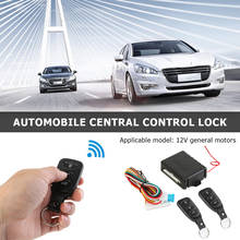 Universal Car Remote Central Door Lock Auto Keyless Entry Alarm System Central Locking Kit 410/T102 433.92MHz Learning 2024 - buy cheap