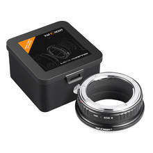 Адаптер крепления объектива K & F Concept для объектива NIK DSLR к корпусу камеры Canon EOS R 2024 - купить недорого