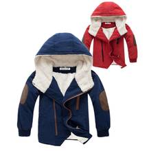 Boy Winter Jackets 2021 Long Sleeve Jacket For Boys Children Jacket Kids Hooded Warm Outerwear Coat For Boy Clothes 3-12 years 2024 - buy cheap