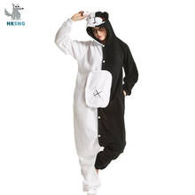 HKSNG-Pijama de oso Kigurumi para adultos, mono de fiesta, Monokuma, blanco y negro 2024 - compra barato