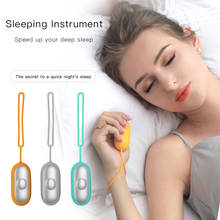 Dispositivo de microcorriente para dormir, dispositivo de ayuda para dormir con carga USB, alivio de presión, instrumento de hipnosis, masajeador y relajación 2024 - compra barato