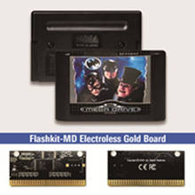 Набор для видеоигр Batmans возврат-Европейская метка, MD, золото схема на основе печатной платы, для Sega Genesis Megadrive 2024 - купить недорого