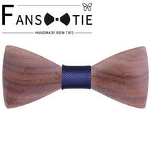 3D Men Wooden Bow Tie Red Bule Plaid Paisley Wood Neck Tie For Men Wedding Party Handmade Bowtie Accessories Novelty Gravata 2024 - buy cheap