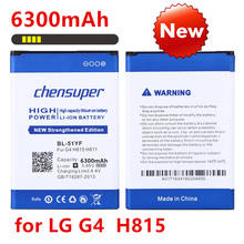 Chensuper-batería para teléfono LG G4 H815 H818 H819, BL-51YF/BL-51YH, 6300mAh, nueva 2024 - compra barato