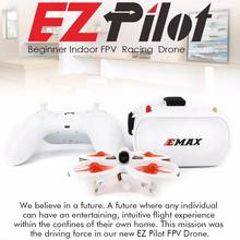Original EMAX EZ Pilot 82MM Mini 5.8G Indoor FPV Racing Drone With Camera Goggle Glasses RC Drone 2~3S RTF Version for Beginner 2024 - buy cheap