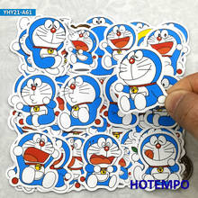60 pçs bonito anime azul gato gordo kawaii mini diário scrapbooking telefone portátil adesivos para crianças brinquedos diy caderno papelaria adesivo 2024 - compre barato