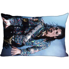 Michael Jackson Pillow Cover Bedroom Home Office Decorative Pillowcase Rectangle Zipper Pillow cases Satin Soft No Fade 03-18 2024 - buy cheap