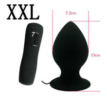 Large Anal Vibrator Sex Toys Women Men Silicone Super Big Butt Plug Huge Anal Plug Unisex Anus Expansion Erotic Toys Sex Product 2024 - buy cheap