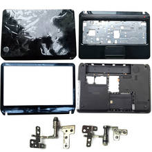 Задняя крышка ЖК-дисплея для ноутбука/передняя панель/петли/Подставка для рук/нижний чехол для HP Envy Pavilion DV4 676641-001 700547-001 676643-001 2024 - купить недорого