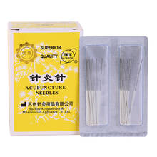 200pcs/box non-disposable acupuncture needles reusable silver surface acupuncture needle Genuine massage 2024 - buy cheap
