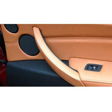 Manija de puerta Interior del lado derecho del pasajero, juego de cubierta embellecedora para BMW E90, E91, 316, 318, 320, 325, 330, 335 (negro) 2024 - compra barato