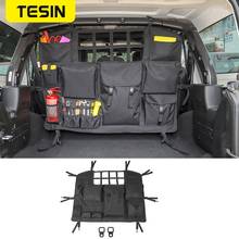 Bolsa de almacenamiento para asiento trasero de coche, accesorios de maletero para Jeep Wrangler JK JL JT de 4 puertas, TESIN 2024 - compra barato