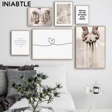 Healing Motivational Quotes Canvas Poster Abstract Wall Art Painting Nordic Print Scandinavian Modern Home Decoration Picture 2024 - buy cheap