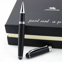 high quality Stationery jinhao x750 Series Frosted black Rollerball Pen Luxury Metal Gift Ballpoint Pens for Writing Pen 2024 - buy cheap