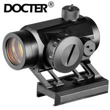 Docter Optics Tactics-mira telescópica para caza, Visor de punto rojo con montura de 20mm, 1x20 2024 - compra barato