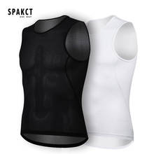 Spakct Breathable Men Cycling Underwear Qucik Dry Sport Vest Sleeveless Jersey MTB Road Bike Riding T-shirt Base Layers 2 Colors 2024 - buy cheap