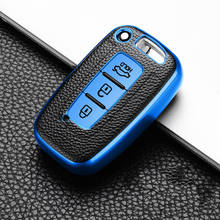 Мягкий чехол для автомобильных ключей из ТПУ для Hyundai IX35 Sonata 8, Kia Forte Rio 3, K2, K3, K5, Sportage, оболочка, брелок, аксессуары 2024 - купить недорого