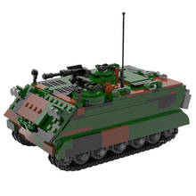 New Xingbao 06050 Military Armored Vehicle Series M113 Tracked Armored Carrier Building Blocks Bricks Boy Toys Christmas Gifts 2024 - buy cheap