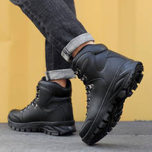 Homens botas casuais homens preto sapatos casuais zapatillas hombre calçados esportivos masculinos tênis respirável moda primavera couro zapatos 2024 - compre barato