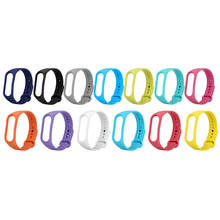 Soft Colorful Wristband For Xiaomi MI Band 4 3 Sport Adjustable MultiColor Watch Replacement Strap Bracelet For Xiaomi Mi Band4 2024 - buy cheap