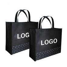 Оптовая Продажа 1000 шт./лот, многоразовая Нетканая сумка для покупок с вашим логотипом, напечатанная на подарок, одежда, реклама, бесплатная доставка 2024 - купить недорого