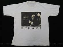 Новинка, Мужская футболка FUGAZI в стиле панк-рок, Мужская Ретро-футболка размера XL, самая низкая цена, 100% хлопок, топы с коротким рукавом, футболки 2024 - купить недорого