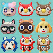 Funda 3D para auriculares KK Pet Dog, para Airpods 1/2/Pro, bonita funda de silicona con dibujos animados, Animal Crossing New Horizons 2024 - compra barato