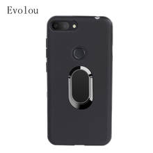 For Alcatel 1S 2019 Case Matte Silicone Soft Finger Ring Magnet Phone Case For Alcatel 1 S 5024D 5024Y 5024K Stand Back Cover 2024 - buy cheap