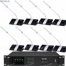 MiCWL-Receptor Digital inalámbrico, sistema de micrófono de cuello de cisne para conferencia, A10M-A103, Unidad de micrófono de escritorio 2024 - compra barato