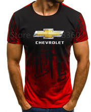 Men 2019 High Quality M-5XL Chevrolet T-shirt MEN T-SHIRT Print T Shirt short Sleeve Casual Tops for summer T shirts 2024 - buy cheap