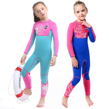 3mm meninas neoprene manga longa wetsuit para natação mergulho surf mergulho caça submarina macacão 2024 - compre barato