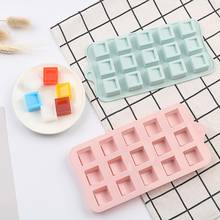 AILEHOPY Silicone Mold Cake decorating tools Chocolate Soap Baking Ice Tray Mould Coffee Chocolate Mold Non-stick  Squre shape 2024 - buy cheap