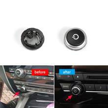 1pcs Car Radio Switch Volume Knob CD Machine Switch Button for BMW 5 Series 7 Series X5 X6 F02 F07 F18 F15 F16 with Icon 2024 - buy cheap