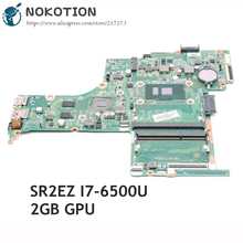 NOKOTION para HP Pavilion 15-AB 15-Un 15-AN098NR placa base de computadora portátil SR2EZ I7-6500U CPU GT940M 810335-601, 810335-001 DAX1BDMB6F0 2024 - compra barato