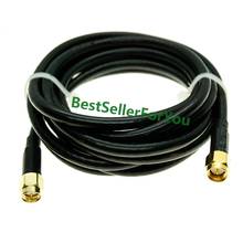 Extension Cable RG58 SMA Male To SMA Male Plug Connector Lot WiFi Antenna Jumper Crimp Jumper Pigtail 2024 - купить недорого