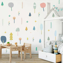 Zollor-pegatina creativa de cuento de hadas para pared, decoración creativa de árboles pequeños, bosque, dormitorio, sala de estar, habitación de niños 2024 - compra barato